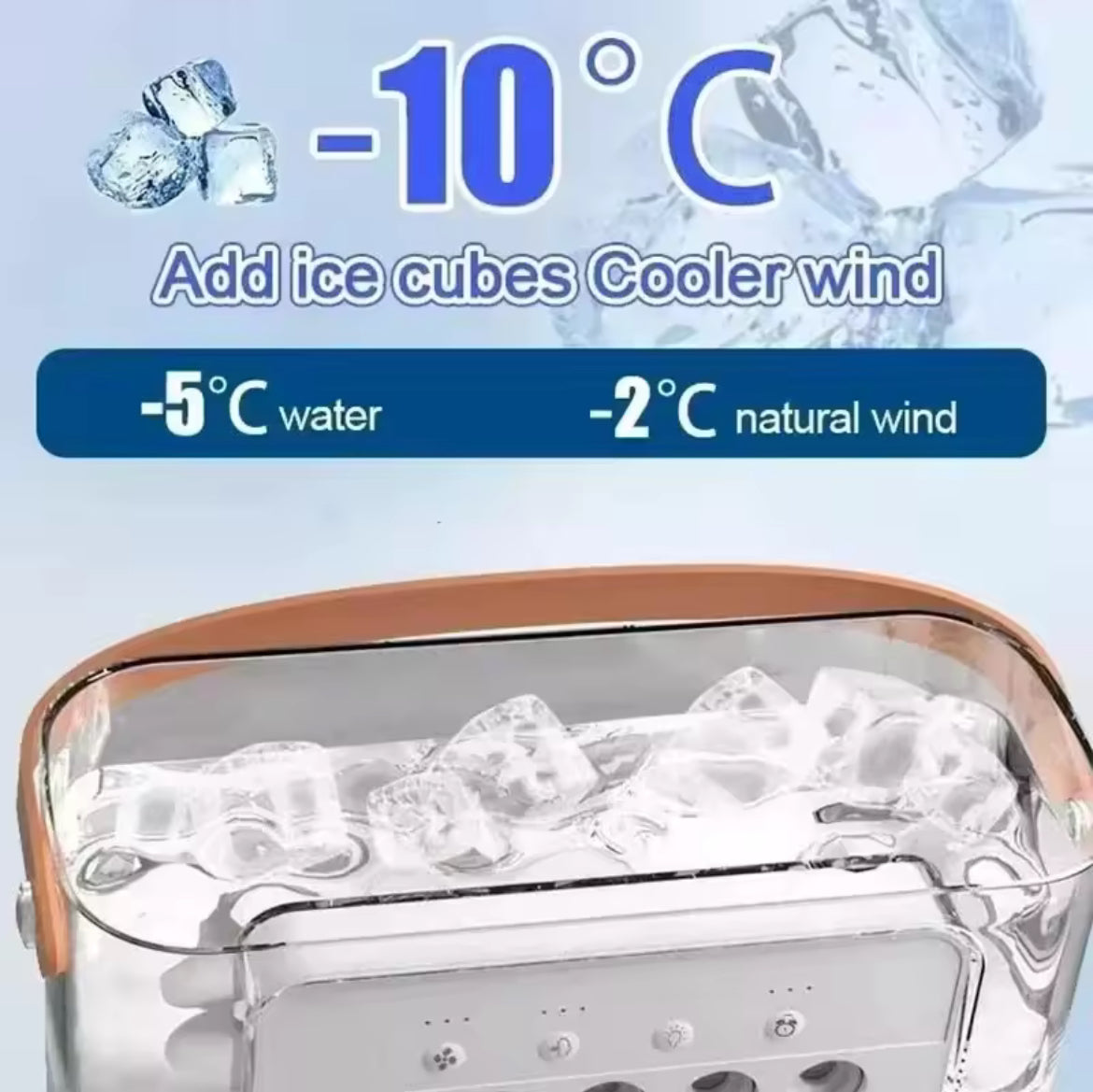 3 In 1 Portable Fan AIr Conditioner