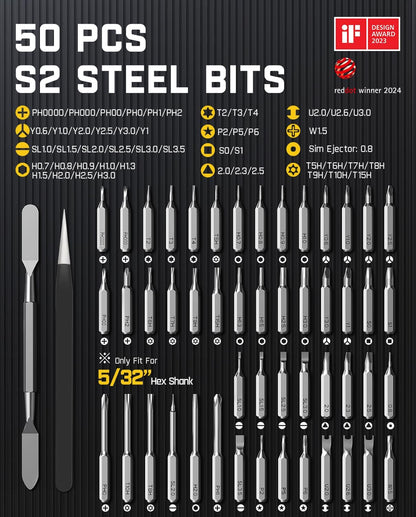 طقم مفك كهربائي متكامل-القرار اللي ما تندم عليه