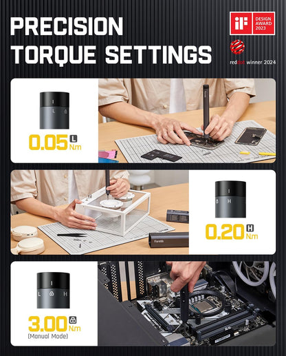 طقم مفك كهربائي متكامل-القرار اللي ما تندم عليه