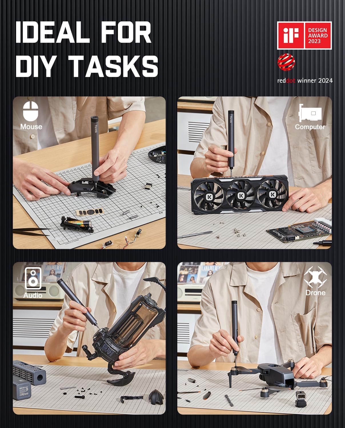 طقم مفك كهربائي متكامل-القرار اللي ما تندم عليه