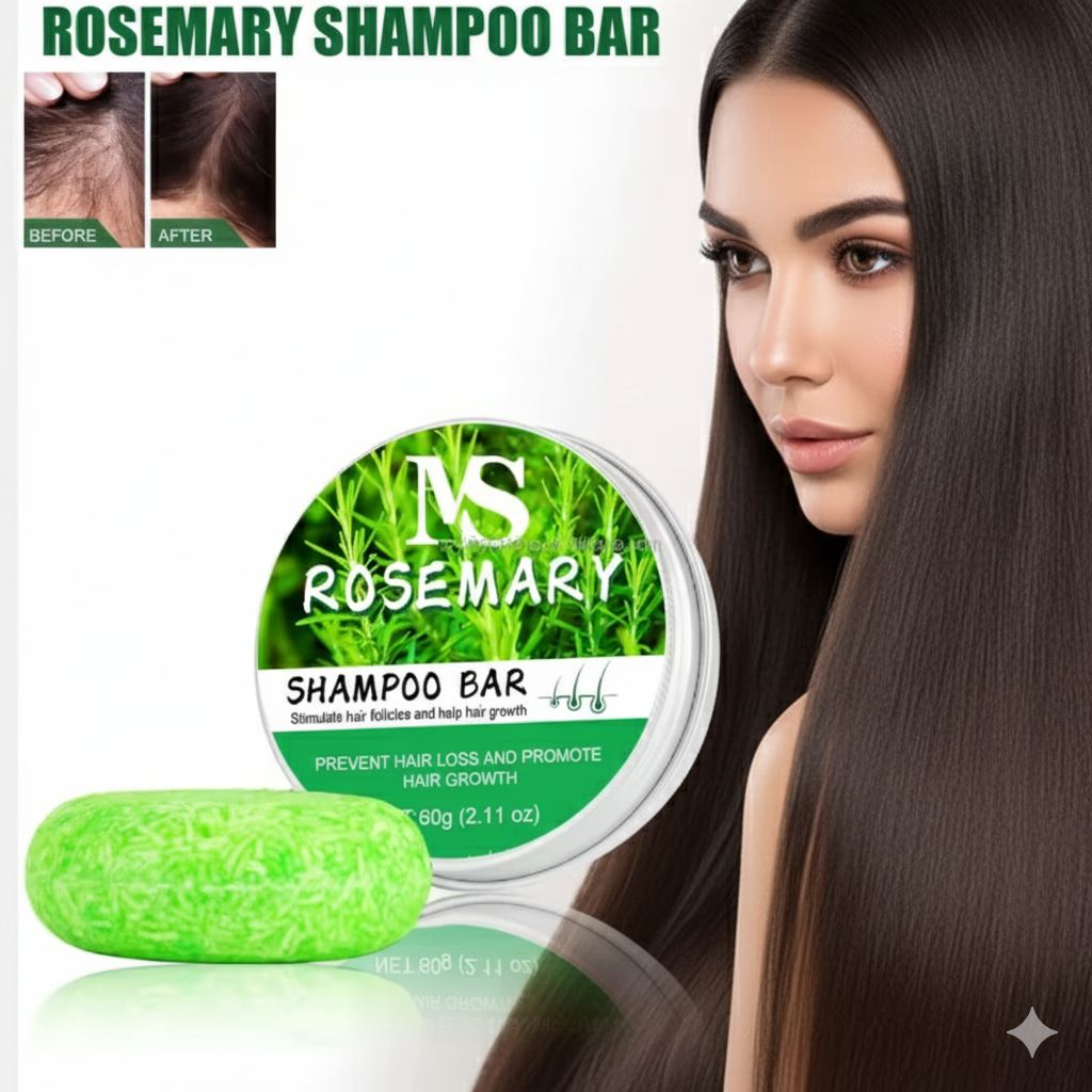 صابونة إكليل الجبل لتكثيف وتقوية الشعر